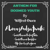 Literature: Poetry - Anthem for Doomed Youth Lesson Bundle