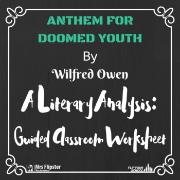 Analysis of Poem 'Anthem for Doomed Youth' by Wilfred Owen - Owlcation