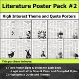 Literature Poster Bundle #2 - High Interest and Engaging T