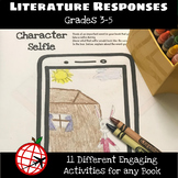Printable Literature Responses for ANY Narrative Text