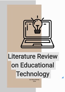 Preview of Literature Review on Educational Technology