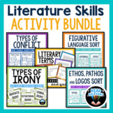 ELA Activities & Skills Games: Figurative Language, Confli