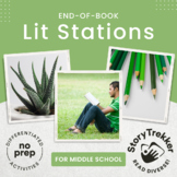 Literature Stations for Any Novel | End-of-Book Activities