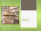 Literature Study: An Introduction to Fiction Power Point P
