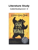 Literature Study: The Sign of the Beaver