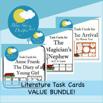 Preview of Literature Task Cards VALUE BUNDLE