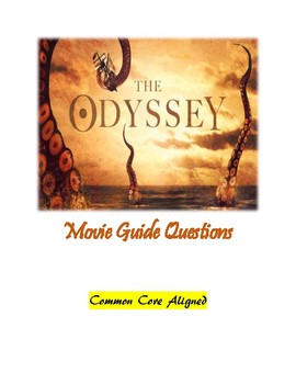 Preview of Literature "The Odyssey" Movie Guide Questions