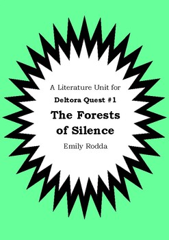 Preview of Literature Unit - DELTORA QUEST : THE FORESTS OF SILENCE Emily Rodda Novel Study