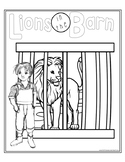 Literature Unit Lapbook - The Lion in the Barn