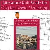 Literature Unit Study for City by David Macaulay