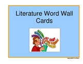 Literature Word Wall Cards