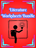 Literature Worksheets and Projects Bundle (Applicable to A