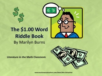 Preview of Decimal Addition with The One Dollar Riddle Book