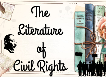 Preview of Literature of Civil Rights Unit Plan & Activities, Handouts, Assessments BUNDLE