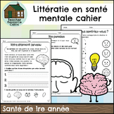 Littératie en santé mentale cahier (Grade 1 Ontario FRENCH