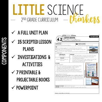 Little 2nd Grade SCIENCE Thinkers {UNIT 4: Earth's Systems} by Karen Jones