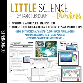 Little 2nd Grade SCIENCE Thinkers {UNIT 4: Earth's Systems} by Karen Jones