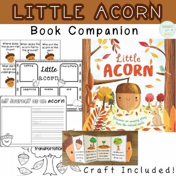 Preview of Little Acorn Book Companion | Acorn Life Cycle