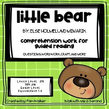 Preview of Little Bear Book Companion for Guided Reading