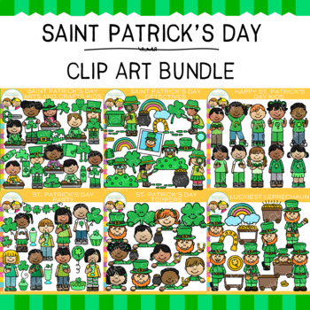 Preview of Little Bits of Whimsy Clips: Saint Patrick's Day Clip Art Bundle