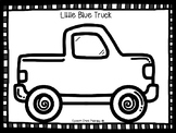 Little Blue Truck Inspired Activity for Speech Therapy