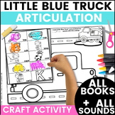 Little Blue Truck Speech Therapy Articulation Craft Activity