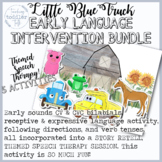 Little Blue Truck Themed Speech Therapy for Early Language