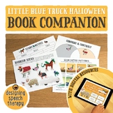 Little Blue Truck's Halloween Book Companion with Boom Cards