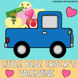 Little Blue Truck's Valentine story props