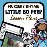 Little Bo Peep Nursery Rhyme Lesson Plans