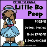 Little Bo Peep Reading, Retelling, Rhyming & Poetry Activi