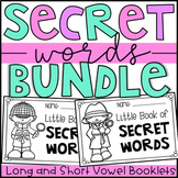 Little Book of Secret Words BUNDLE - Short and Long Vowels