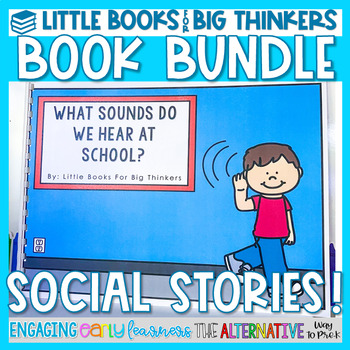 Preview of Little Books For Big Thinkers Printable and Digital Books Growing BUNDLE
