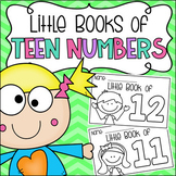 Little Books of Teen Numbers (11-20) - Half Page Booklets 