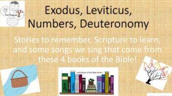 Preview of Little Books of the Bible Series || Exo to Deut || Read and Illustrate together!