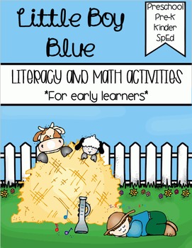 Preview of Little Boy Blue - Literacy & Math for Early Learners