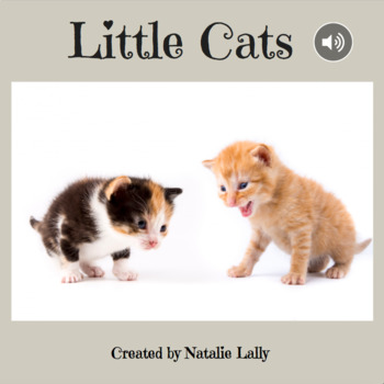 Preview of Little Cats - Interactive Book for Toddlers