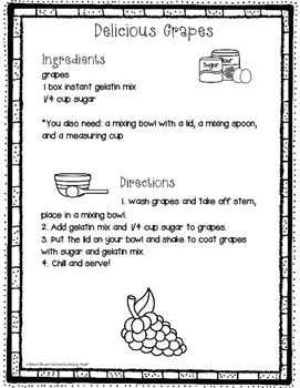 Little Chef Cooking Journal by Homeschooling by Heart | TpT