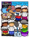 Little Chef KIDS {Creative Clips Digital Clipart}