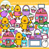 Little Chick's Easter Shop Clip Art