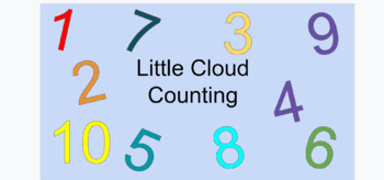 Preview of Little Cloud  Counting Activities for Google Classroom
