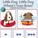 Number Matching and Counting with Doggy Where's Your Bone Rhyme