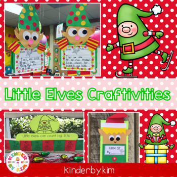 Preview of Little Elf Activites and Craft Pack