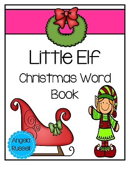 Preview of Christmas Word Book