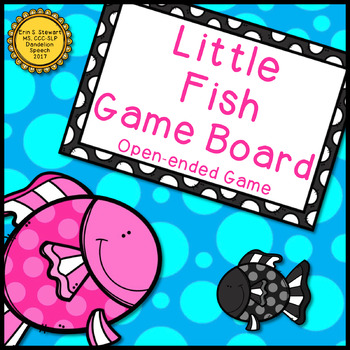 Little Fish Game Board by Dandelion Speech | Teachers Pay Teachers