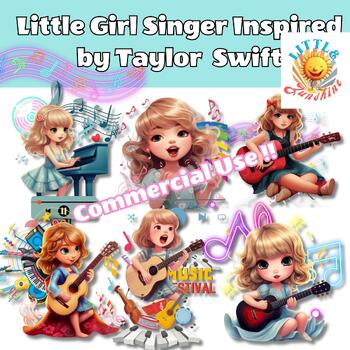 Preview of Taylor  Swift /Little Girl Singer / Commercial Use/ Music classroom
