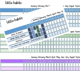Little Habits Daily Tracker for Goal Setting and Meeting R