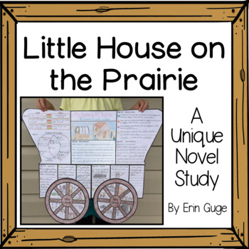 Preview of Little House On the Prairie Unique Novel Study in 2 Formats