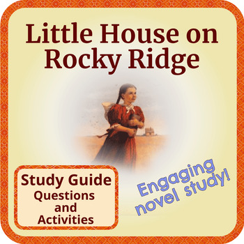 Preview of Little House on Rocky Ridge Book Study. Fun questions and activities!