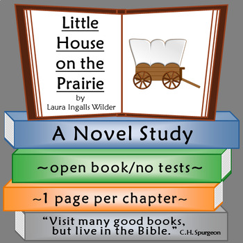 Preview of Little House on the Prairie Novel Study